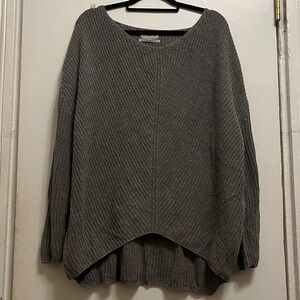 Urban Outfitters Charcoal Wide Neck Sweater